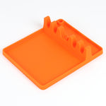 Giá đỡ muỗng silicone nhà bếp 2 trong 1, lớn (xám), trung (xám), trung (đen), lớn (đỏ), trung (đỏ), lớn (xanh dương), trung (xanh dương), lớn (cam), trung (cam), lớn (xanh lá), trung (xanh lá)
