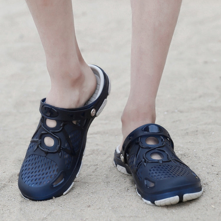 Dép đi biển nam mùa hè, dép lê phong cách thanh thiếu niên, sandal thời trang, size 40, 41, 42, 43, 44, 45