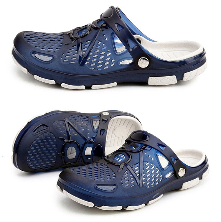 Dép đi biển nam mùa hè, dép lê phong cách thanh thiếu niên, sandal thời trang, size 40, 41, 42, 43, 44, 45