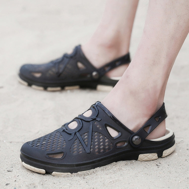 Dép đi biển nam mùa hè, dép lê phong cách thanh thiếu niên, sandal thời trang, size 40, 41, 42, 43, 44, 45