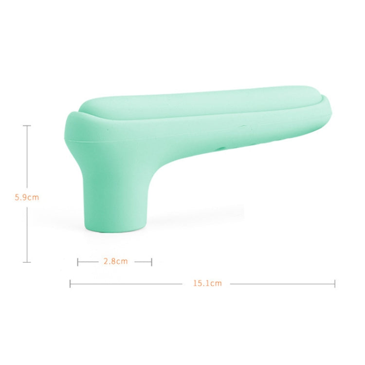 Bảo Vệ Tay Cầm Cửa Silicone Chống Va Đập Cho Trẻ Em, Màu Kem Trắng, Xanh Nhạt, Hồng, Màu Cà Phê