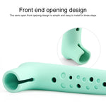 Bảo Vệ Tay Cầm Cửa Silicone Chống Va Đập Cho Trẻ Em, Màu Kem Trắng, Xanh Nhạt, Hồng, Màu Cà Phê