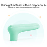 Bảo Vệ Tay Cầm Cửa Silicone Chống Va Đập Cho Trẻ Em, Màu Kem Trắng, Xanh Nhạt, Hồng, Màu Cà Phê