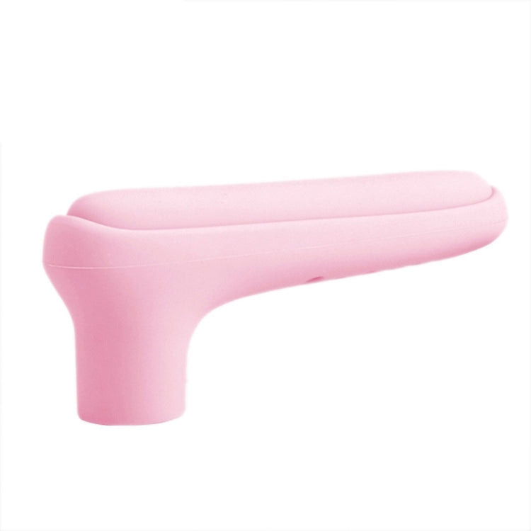 Bảo Vệ Tay Cầm Cửa Silicone Chống Va Đập Cho Trẻ Em, Màu Kem Trắng, Xanh Nhạt, Hồng, Màu Cà Phê