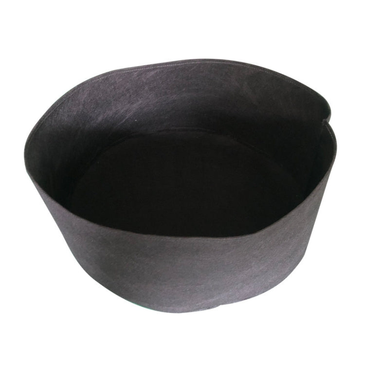 Thùng trồng cây bằng vải nỉ, túi trồng cây tròn ngoài trời, túi ươm không dệt, 130x30cm 400L