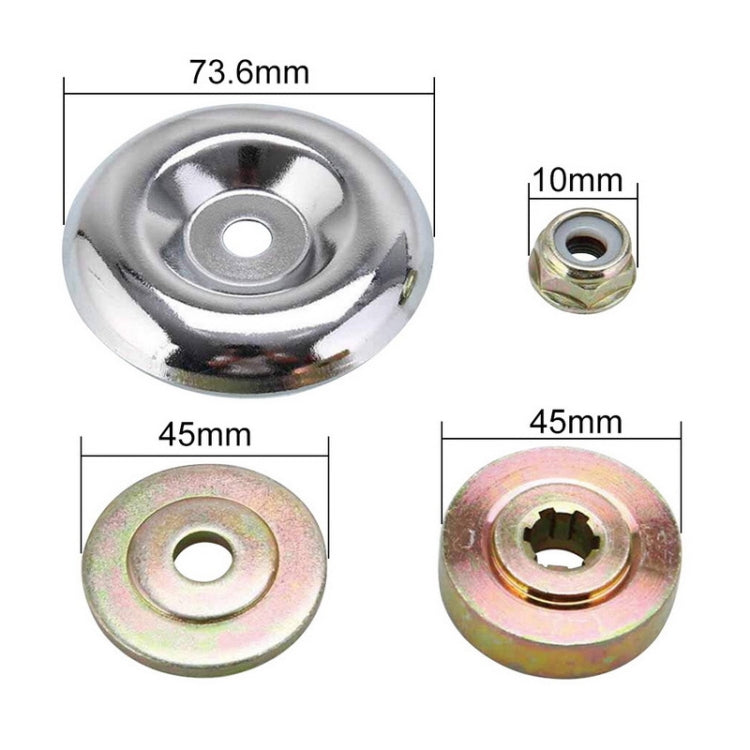 Phụ kiện đầu làm việc máy cắt cỏ, tấm áp lực bảo vệ, đai ốc, bộ 4 cái đầu làm việc, bộ 3 cái đầu làm việc, bộ 3 cái đầu làm việc + lục giác, bộ 10 cái đầu làm việc