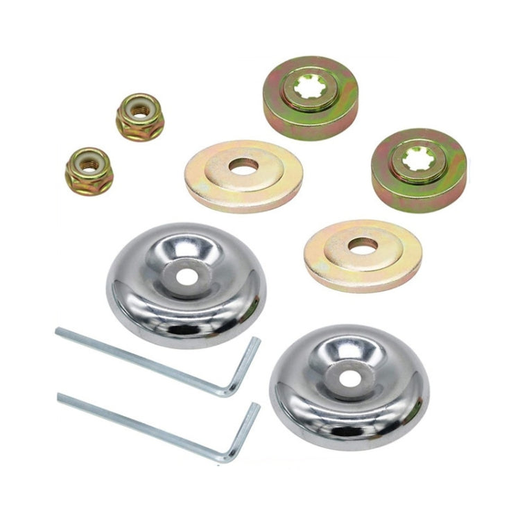 Phụ kiện đầu làm việc máy cắt cỏ, tấm áp lực bảo vệ, đai ốc, bộ 4 cái đầu làm việc, bộ 3 cái đầu làm việc, bộ 3 cái đầu làm việc + lục giác, bộ 10 cái đầu làm việc