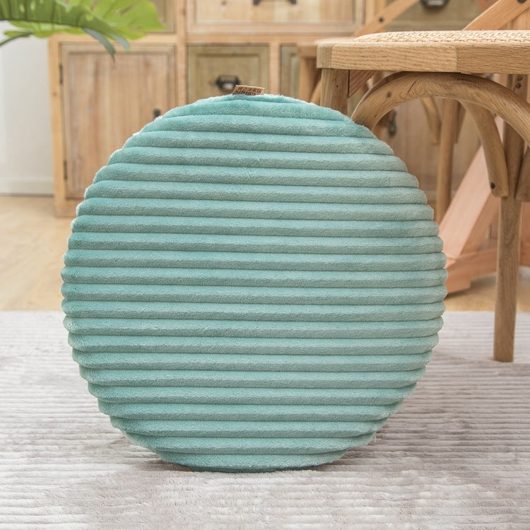 Đệm Tròn Vải Nỉ Che Bụi, Kích Thước: 40x40cm, Màu Xanh Nước, Hồng Da, Màu Cà Phê, Màu Tiền, Xám Đậm, Xám Nhạt