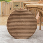 Đệm Tròn Vải Nỉ Che Bụi, Kích Thước: 40x40cm, Màu Xanh Nước, Hồng Da, Màu Cà Phê, Màu Tiền, Xám Đậm, Xám Nhạt