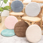 Đệm Tròn Vải Nỉ Che Bụi, Kích Thước: 40x40cm, Màu Xanh Nước, Hồng Da, Màu Cà Phê, Màu Tiền, Xám Đậm, Xám Nhạt