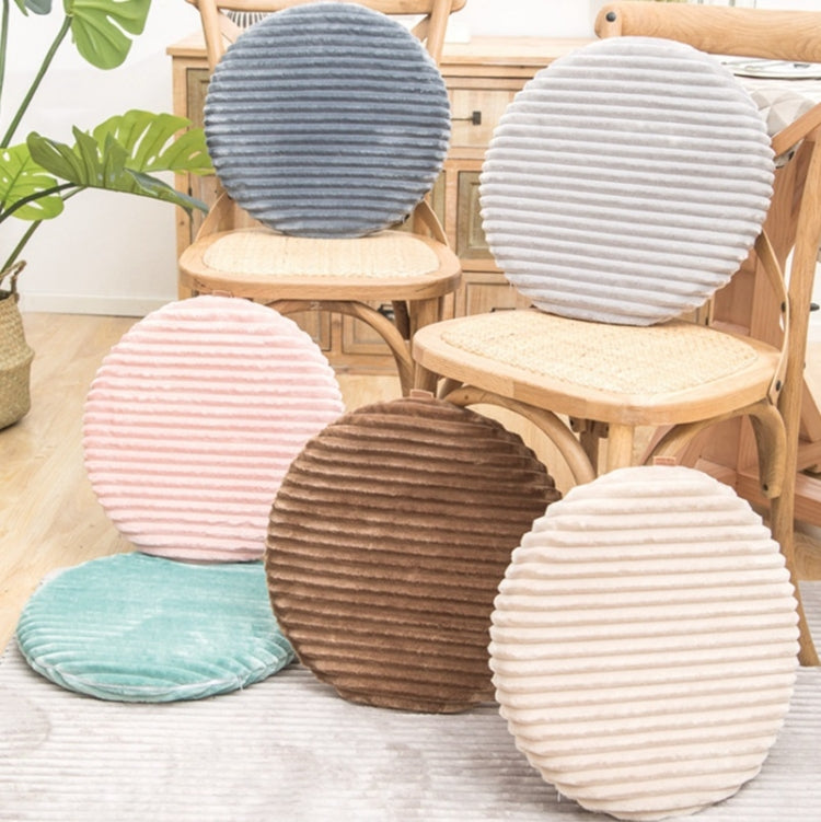Đệm Tròn Vải Nỉ Che Bụi, Kích Thước: 40x40cm, Màu Xanh Nước, Hồng Da, Màu Cà Phê, Màu Tiền, Xám Đậm, Xám Nhạt
