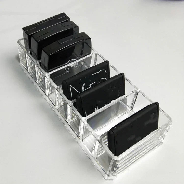 Hộp Đựng Son Acrylic Hộp Đựng Phấn Trang Điểm Trong Suốt Kệ Đựng Phấn Mắt