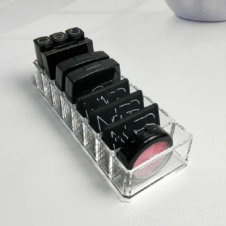 Hộp Đựng Son Acrylic Hộp Đựng Phấn Trang Điểm Trong Suốt Kệ Đựng Phấn Mắt