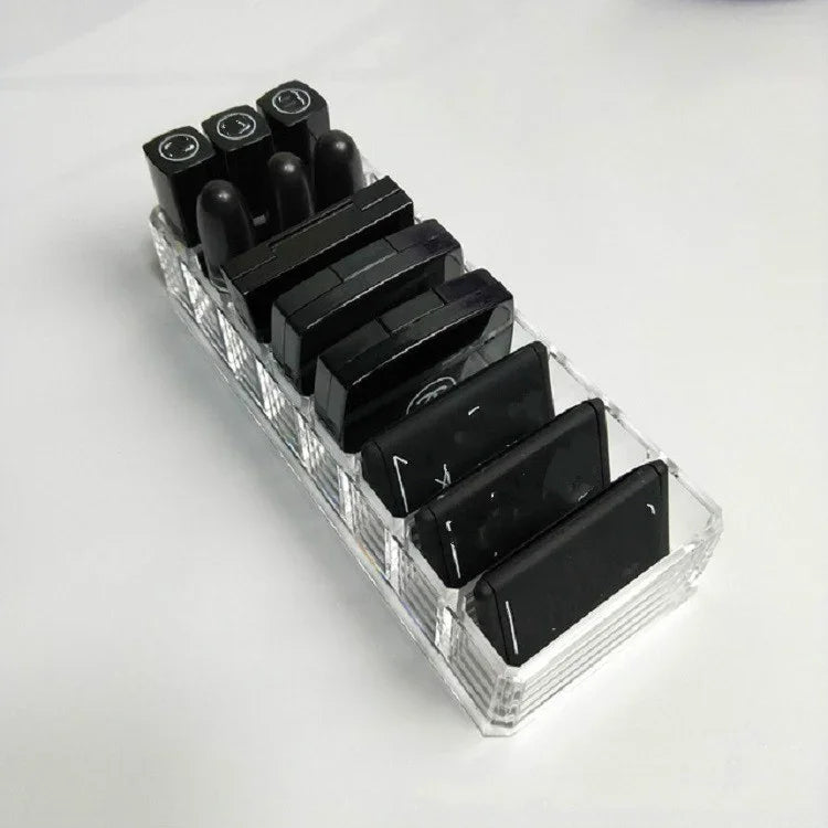 Hộp Đựng Son Acrylic Hộp Đựng Phấn Trang Điểm Trong Suốt Kệ Đựng Phấn Mắt
