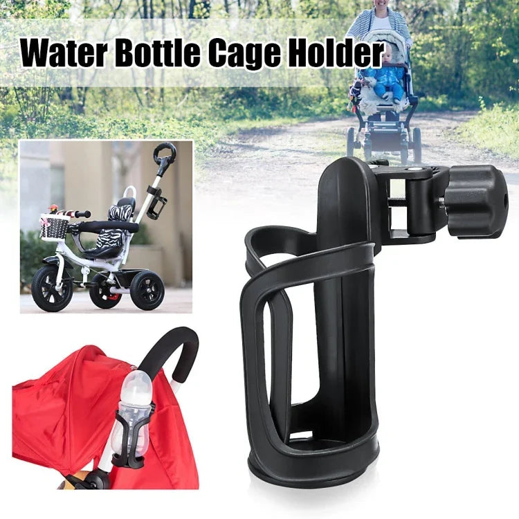 Giá đỡ bình nước phanh cốc đa năng cho xe đẩy em bé, giá đỡ bình nước xe đạp, giá đỡ cốc, 2 cốc