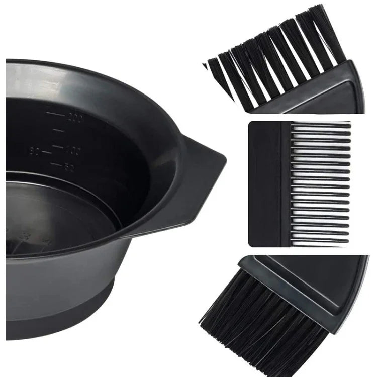 Bộ Dụng Cụ Lược Salon Nhuộm Tóc Bát Trộn Salon Chải Chăm Sóc