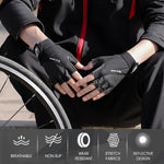 Găng tay đi xe đạp địa hình WEST BIKING YP0211210 nửa ngón, thoáng khí, chống trượt, thiết bị đi xe, M, L, XL
