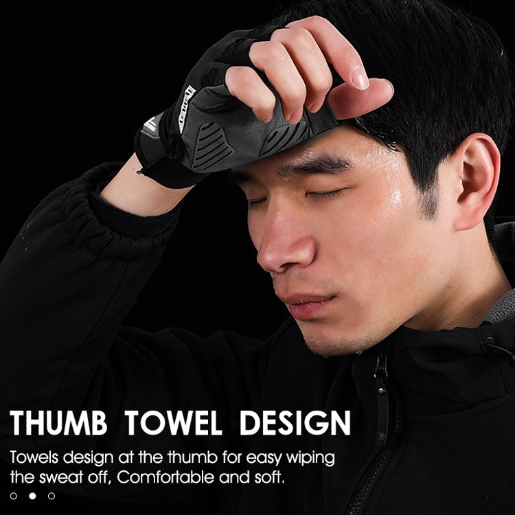 Găng tay đi xe đạp địa hình WEST BIKING YP0211210 nửa ngón, thoáng khí, chống trượt, thiết bị đi xe, M, L, XL