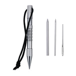 Umbrella Rope Needle Marlin Spike Bracelet DIY Weaving Tool, Specification:, 4 PCS / Set Black, 4 PCS / Set Silver, 5 PCS / Set Black, 5 PCS / Set Silver, 6 PCS / Set Black, 6 PCS / Set Silver, 7 PCS / Set Black, 7 PCS / Set Silver, 9 PCS / Set Black  ...