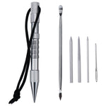 Umbrella Rope Needle Marlin Spike Bracelet DIY Weaving Tool, Specification:, 4 PCS / Set Black, 4 PCS / Set Silver, 5 PCS / Set Black, 5 PCS / Set Silver, 6 PCS / Set Black, 6 PCS / Set Silver, 7 PCS / Set Black, 7 PCS / Set Silver, 9 PCS / Set Black  ...