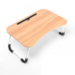 Bàn máy tính gập USB có quạt và đèn, kích thước 60x40x28cm, màu đen mát, hồng tuổi teen, xanh trời, trắng phong, óc chó, xanh bảo vệ mắt