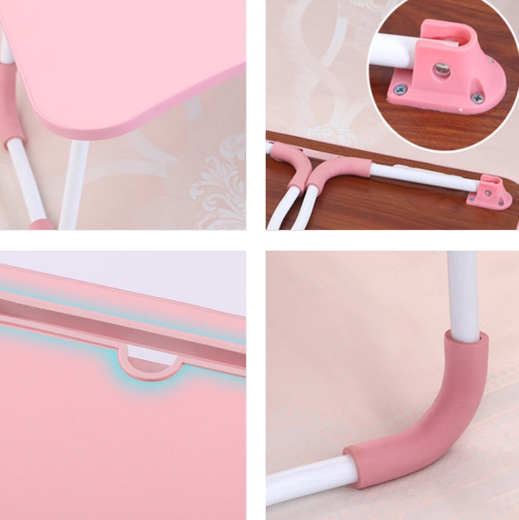 Bàn máy tính gập USB có quạt và đèn, kích thước 60x40x28cm, màu đen mát, hồng tuổi teen, xanh trời, trắng phong, óc chó, xanh bảo vệ mắt