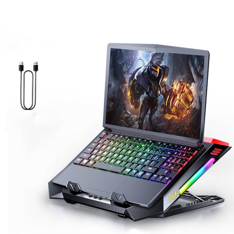 Giá đỡ nâng cao đế tản nhiệt laptop MC X500, phiên bản tiêu chuẩn đen đỏ, phiên bản tiêu chuẩn xanh biển