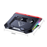 Giá đỡ nâng cao đế tản nhiệt laptop MC X500, phiên bản tiêu chuẩn đen đỏ, phiên bản tiêu chuẩn xanh biển