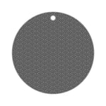 Miếng lót cách nhiệt nồi silicone hình học nhà bếp tròn (đen), vuông (xám), tròn (xám), vuông (đen), tròn (đen)