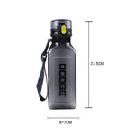 Cốc nước thể thao du lịch ngoài trời DOOGE cốc nhựa sinh viên di động, 700ml