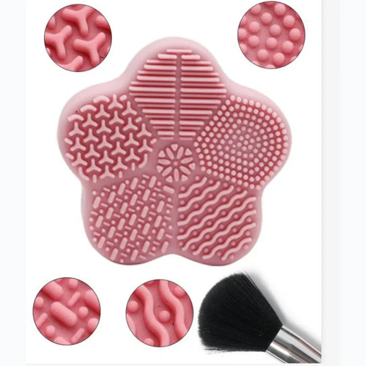 Miếng Rửa Silicone Di Động Seastar Kèm Mút Khô Nhanh Giao Màu Ngẫu Nhiên