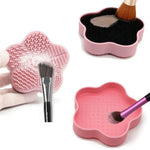 Miếng Rửa Silicone Di Động Seastar Kèm Mút Khô Nhanh Giao Màu Ngẫu Nhiên