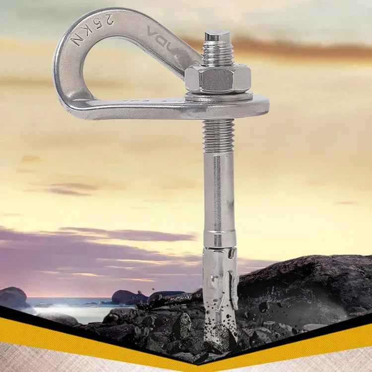Đinh leo núi XINDA Rock Bullet mở rộng treo bảng thép không gỉ, đinh leo núi M8, đinh leo núi M10