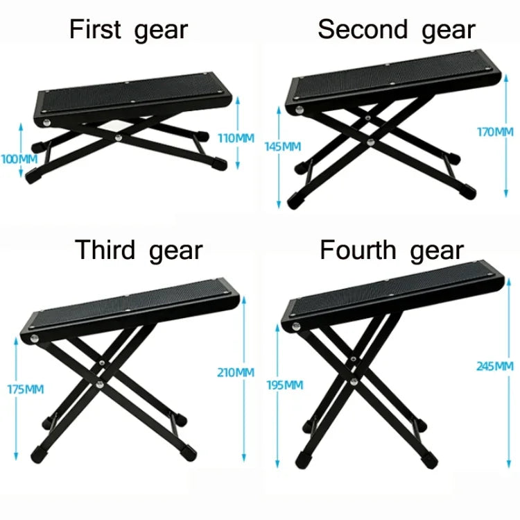 Bàn đạp guitar cổ điển Folk 4 tốc độ có thể gập lại