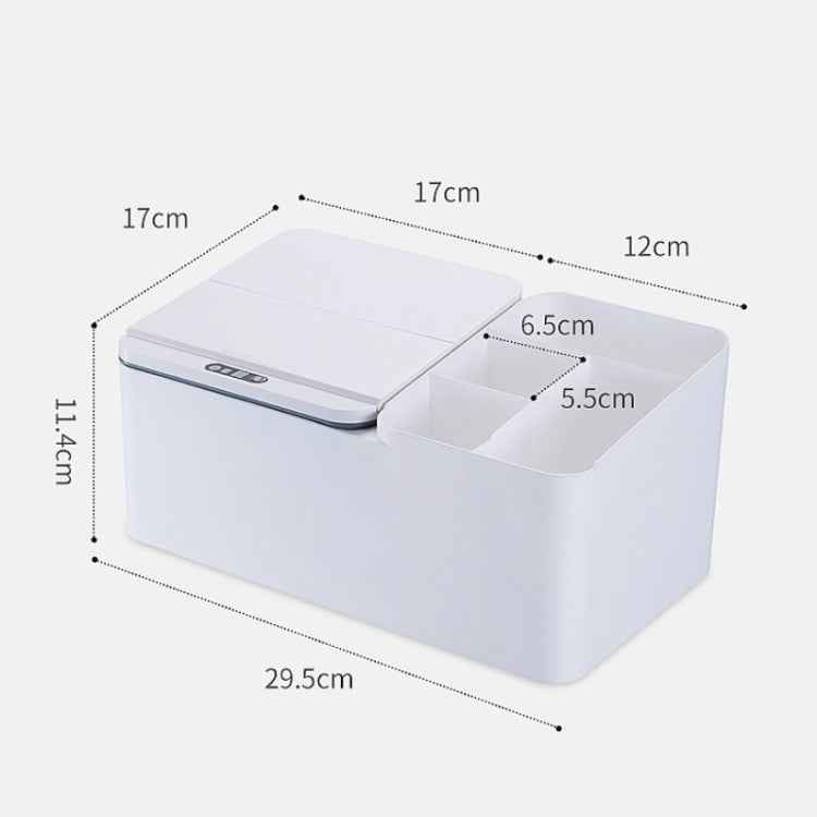 Hộp Đựng Điện Thông Minh Cảm Ứng Bàn Làm Việc EXPED SMART, Sạc USB (Màu Xám)