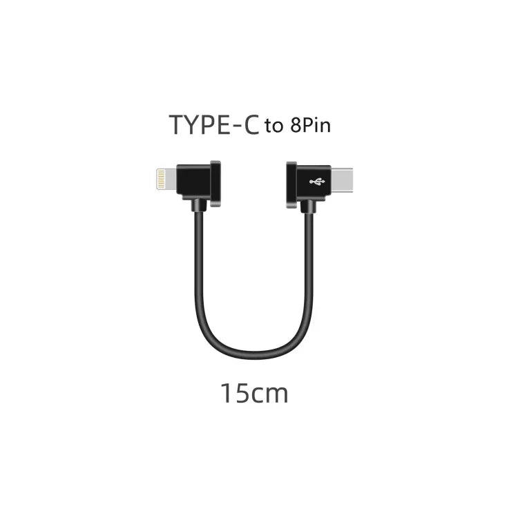 Cáp điện thoại máy tính bảng Sunnylife TY-X9304 phù hợp cho DJI Mavic Air 2S / DJI FPV Flight Glasses V2 / Mavic Mini2 / Osmo Pocket 2, cáp Type-C 15cm sang 8 Pin, cáp Type-C 15cm sang Micro USB, cáp Type-C 15cm sang Type-C, cáp Type-C 30cm sang 8 Pin