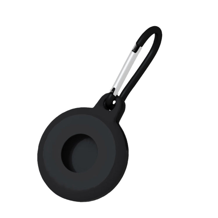 Bộ 4 bao bảo vệ silicone chống sốc, chống trầy hình tròn kèm móc khóa cho AirTag thế hệ 2 / AirTag thế hệ 1