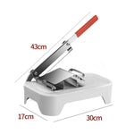 Máy cắt thịt cừu thủ công gia dụng, màu trắng