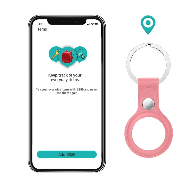 Bao bảo vệ da bò lớp trên chống trầy có móc treo cho AirTag thế hệ 2 / AirTag thế hệ 1
