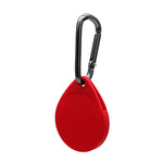 Bộ 2 bao bảo vệ silicone chống sốc, chống trầy hình giọt nước kèm móc khóa cho AirTag thế hệ 2 / AirTag thế hệ 1