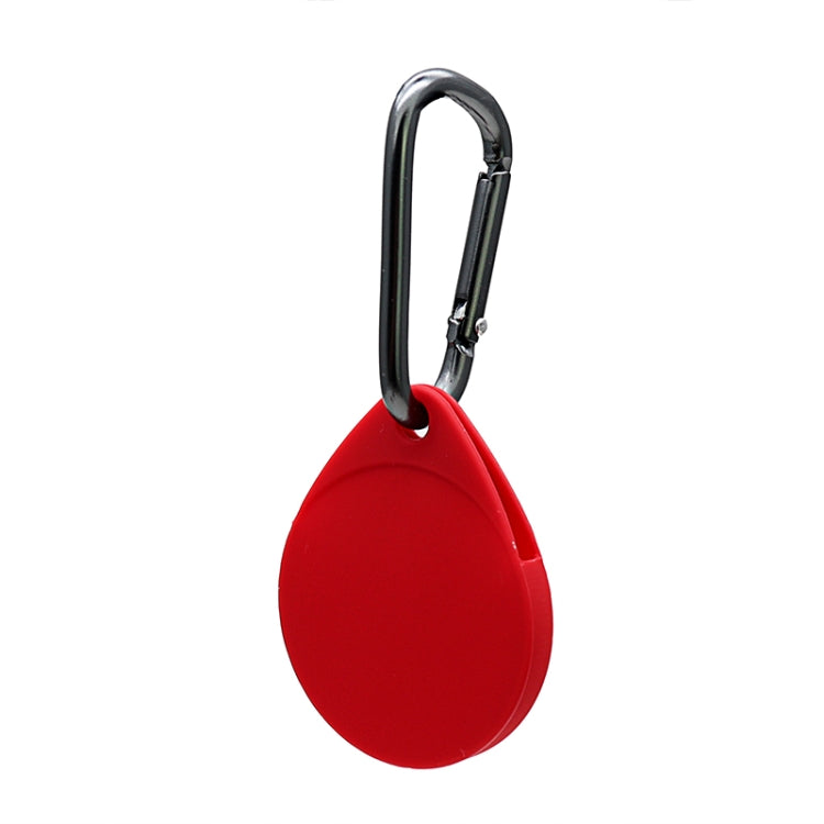 Bộ 2 bao bảo vệ silicone chống sốc, chống trầy hình giọt nước kèm móc khóa cho AirTag thế hệ 2 / AirTag thế hệ 1