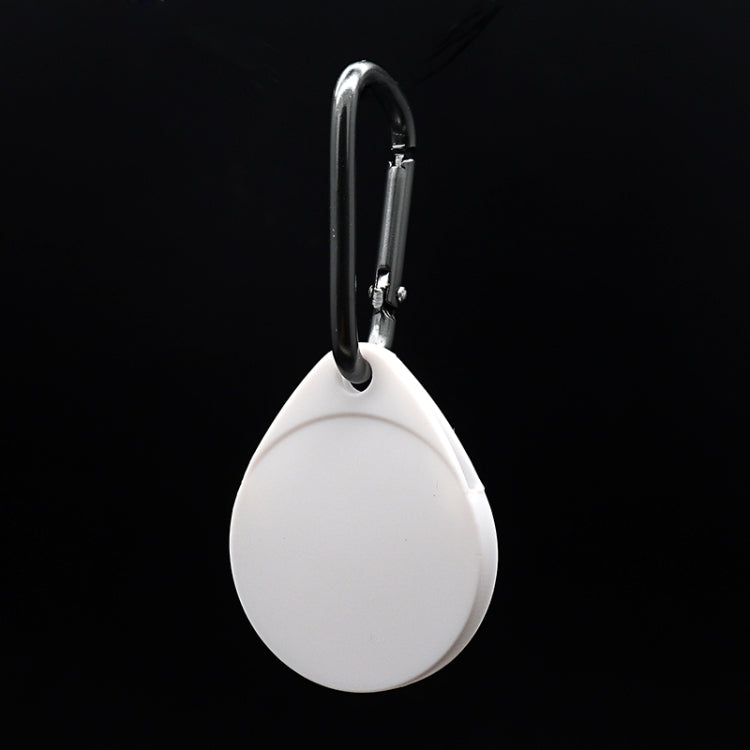 Bộ 2 bao bảo vệ silicone chống sốc, chống trầy hình giọt nước kèm móc khóa cho AirTag thế hệ 2 / AirTag thế hệ 1