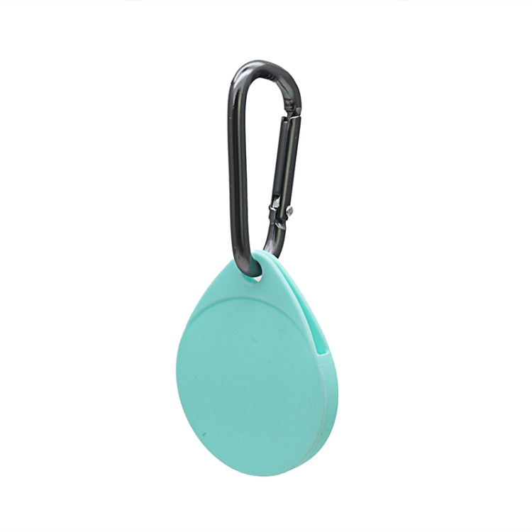 Bộ 2 bao bảo vệ silicone chống sốc, chống trầy hình giọt nước kèm móc khóa cho AirTag thế hệ 2 / AirTag thế hệ 1