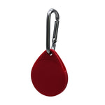 Bộ 2 bao bảo vệ silicone chống sốc, chống trầy hình giọt nước kèm móc khóa cho AirTag thế hệ 2 / AirTag thế hệ 1