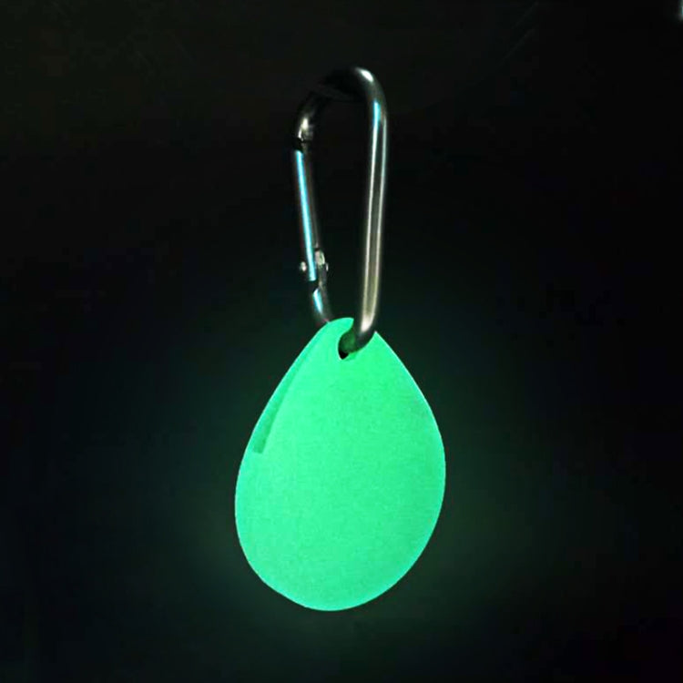 Bộ 2 bao bảo vệ silicone chống sốc, chống trầy hình giọt nước kèm móc khóa cho AirTag thế hệ 2 / AirTag thế hệ 1