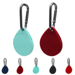 Bộ 2 bao bảo vệ silicone chống sốc, chống trầy hình giọt nước kèm móc khóa cho AirTag thế hệ 2 / AirTag thế hệ 1