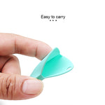 Bộ 2 bao bảo vệ silicone chống sốc, chống trầy hình giọt nước kèm móc khóa cho AirTag thế hệ 2 / AirTag thế hệ 1