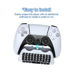 Bàn phím không dây Bluetooth JYS-P5121 Có thể chat thoại Bàn phím ngoài Phù hợp cho PS5, JYS-P5121