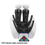 Tay cầm sạc quái vật tam giác Ipega PG-P5011 Sạc cho PS5 / PS MOVE, PG-P5011