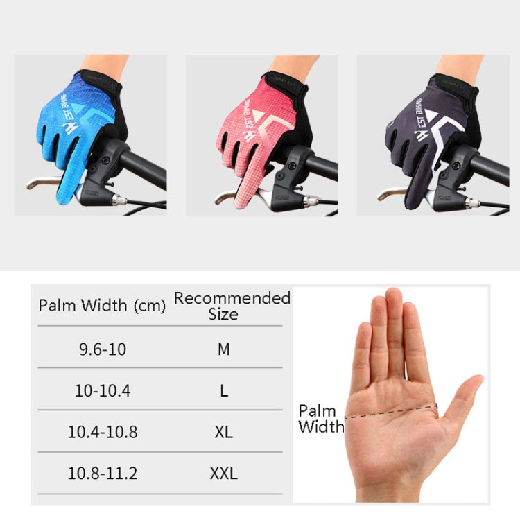 Găng tay đi xe WEST BIKING YP0211216 giảm sốc, cảm ứng màn hình, full ngón, M, L, XL, XXL